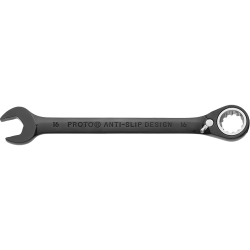 Metric Spline Combination Reversible Ratcheting Wrench, Black/Chrome Finish Auto Electric Service Ltd.