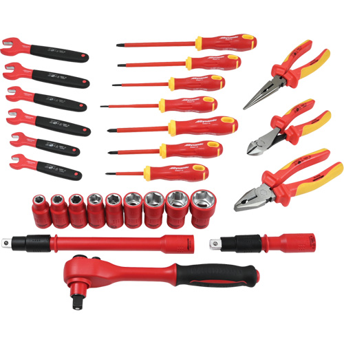 Jeu d'outils isol&eacute;s, 1000 V, 28 M Auto Electric Service Ltd.