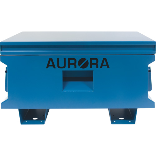 Jobsite Tool Box, 33" x 20-3/10" x 18-3/10", Steel, Blue Auto Electric Service Ltd.