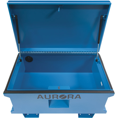 Jobsite Tool Box, 33" x 20-3/10" x 18-3/10", Steel, Blue Auto Electric Service Ltd.