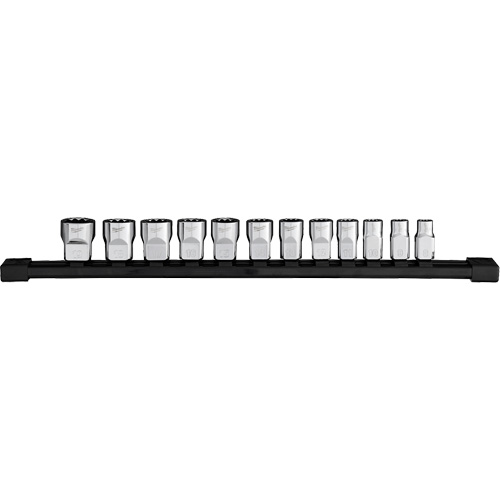 Jeu de douilles m&eacute;triques &agrave; 12 pans, 12 Mcx, Prise de 3/8" Auto Electric Service Ltd.