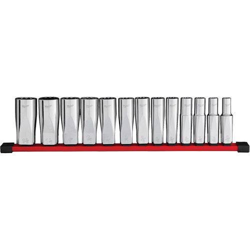 12-Point Deep Well SAE Socket Set, 13 Pcs, 1/2" Drive Size, Deep Auto Electric Service Ltd.