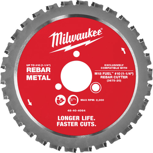 Lame de coupe pour barres darmature #10 (1-1/4”), 1-1/4" Auto Electric Service Ltd.