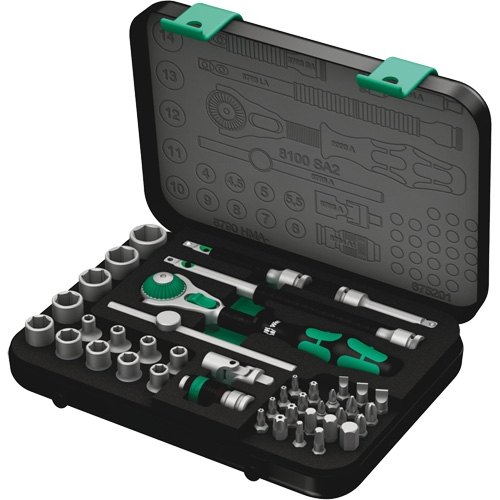 Jeu de cliquets rapides Zyklop 8100 SA 2, 42 Mcx, Prise de 3/8" Auto Electric Service Ltd.