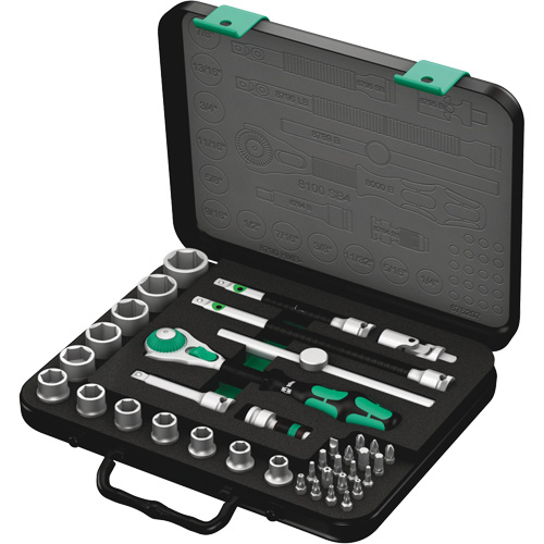 Jeu de cliquets rapides Zyklop 8100 SB 4, 38 Mcx, Prise de 3/8" Auto Electric Service Ltd.