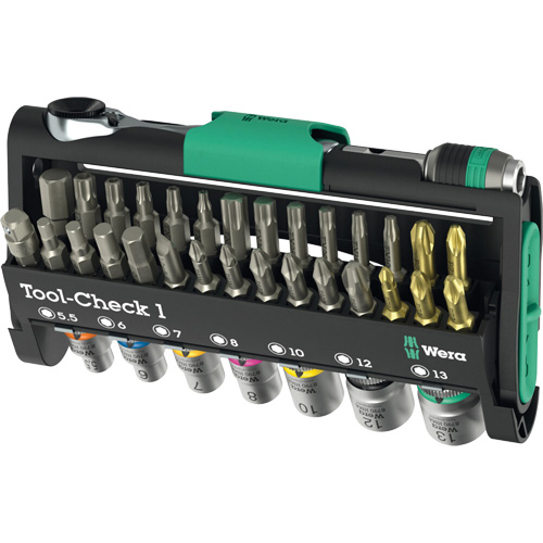 Tool-Check 1 Tool Kit, 38 Pcs, 1/4" Drive Size Auto Electric Service Ltd.