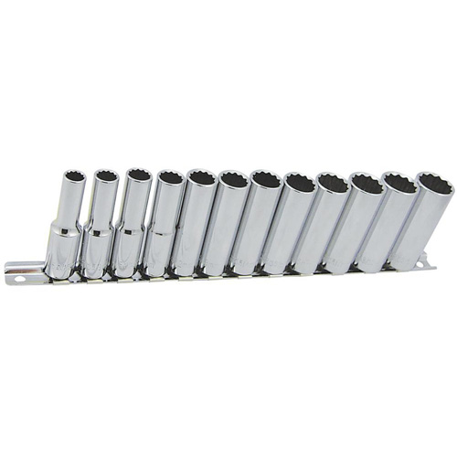 SS3812DM-12 12-Point Metric Socket Set, 12 Pcs, 3/8" Drive Size, Deep Auto Electric Service Ltd.