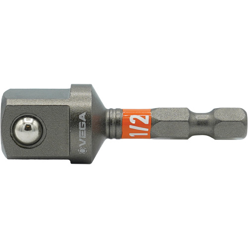 Impactech&reg; Impact Socket Adapter, 1/4" Drive Size, 1/2" Male Size, 2" L Auto Electric Service Ltd.