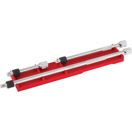 Locking Extension Set, 1/4" Drive, Chrome Finish, 3 Pcs Auto Electric Service Ltd.