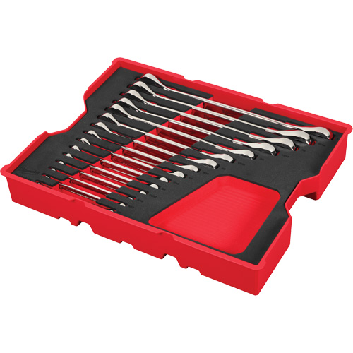 SAE Wrench Set with Tray for PACKOUT Drawers, Ratcheting Combination, 15 Pieces, Imperial Auto Electric Service Ltd.