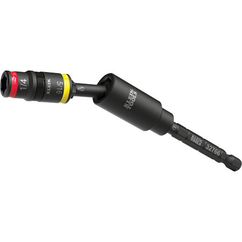 Douille r&eacute;versible &agrave; impact avec adaptateur pivotant, Hexagonale, Prise 1/4", 3 mr Auto Electric Service Ltd.