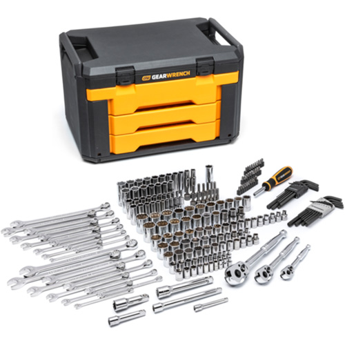 Mechanics Tool Set in 3 Drawer Storage Box Auto Electric Service Ltd.