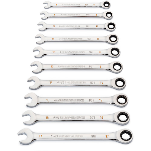 90-Tooth 12 Point Wrench Set, Ratcheting Combination, 12 Pieces, Metric Auto Electric Service Ltd.