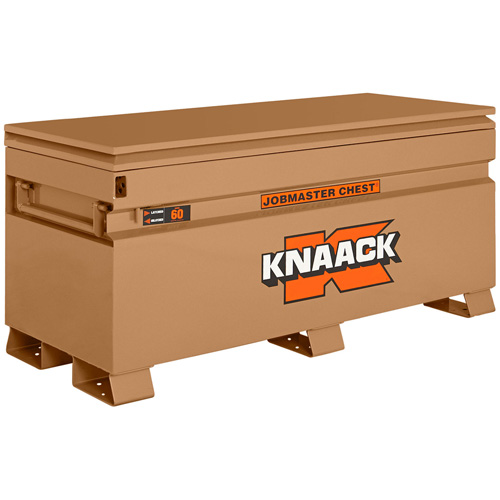 Model 60 Jobsite Chest with Padlock, 60" x 24" x 28-1/2", Steel, Tan Auto Electric Service Ltd.
