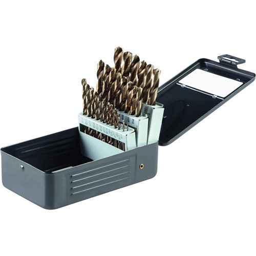 Gold Oxide Drill Bit Set, 29 Pieces, High Speed Steel Auto Electric Service Ltd.