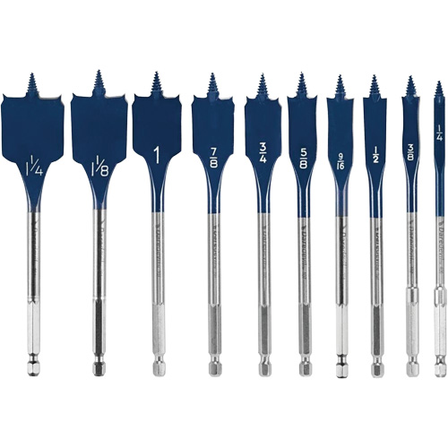 Daredevil&reg; Spade Bit Set, 10 Pieces Auto Electric Service Ltd.