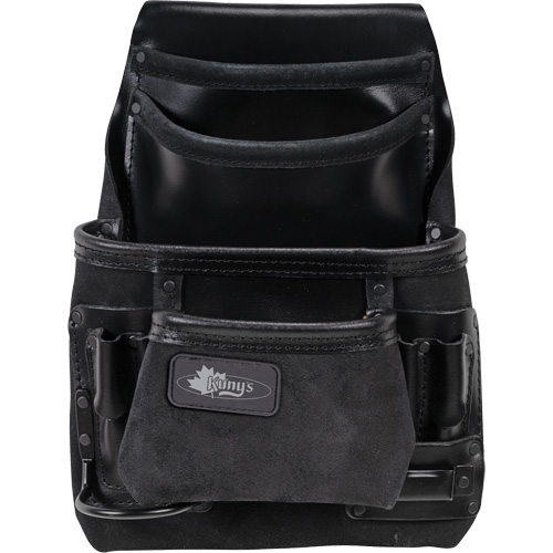 Sac robuste Phantom pour clous et outils, Cuir, 10 pochettes, Noir Auto Electric Service Ltd.