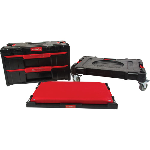 3-Piece Arx&reg; Dolly with Swivel Casters Set, 23-1/10" x 15" x 13-2/5", Black Auto Electric Service Ltd.