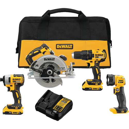 Ensemble quatre outils sans fil et sans balai MAX* (2.0Ah), 20 V Auto Electric Service Ltd.