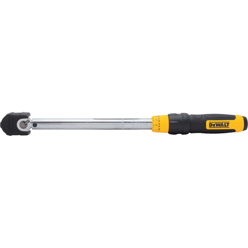 Micrometer Torque Wrench, Click, 3/8" Square Drive, 20 - 100 ft-lbs./27.11-135. 58 N.m Auto Electric Service Ltd.