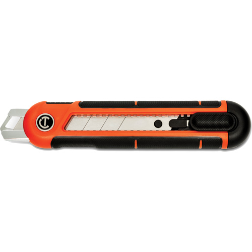 25mm Snap Off Blade Retractable Knife, Steel, Plastic Handle Auto Electric Service Ltd.