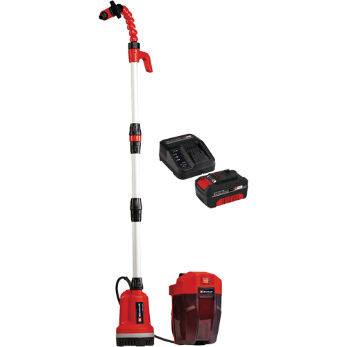 Cordless Clean Water Rain Barrel Pump with 4Ah Battery & Charger Starter Kit, 18 V, 792.5 GPH Auto Electric Service Ltd.