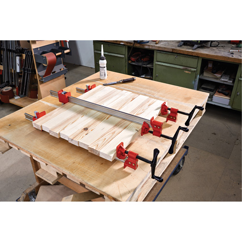 Heavy-Duty I-Beam Steel Bar Clamp, 48" (1219.2 mm) Capacity, 2" (50.8 mm) Throat Depth Auto Electric Service Ltd.