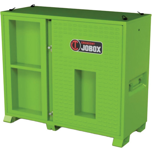 Armoire ventil&eacute;e pour le rangement d'&eacute;PI sur place, Acier, Vert lime haute visibilit&eacute; Auto Electric Service Ltd.
