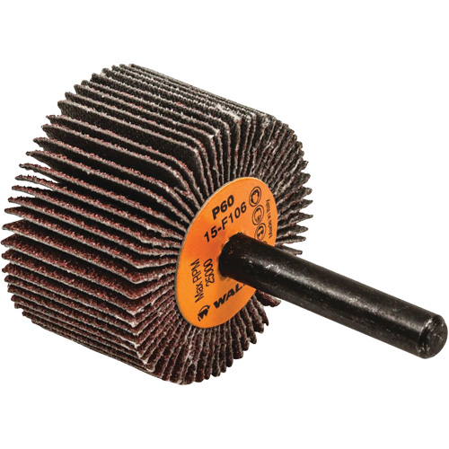 Flap Wheels-Coolcut Flap Wheels, Aluminum Oxide, 60 Grit, 1-1/2" x 1" x 1/4" Auto Electric Service Ltd.
