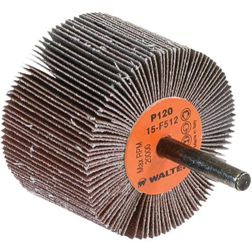 Flap Wheels-Coolcut Flap Wheels, Aluminum Oxide, 120 Grit, 2-1/2" x 1-1/2" x 1/4" Auto Electric Service Ltd.