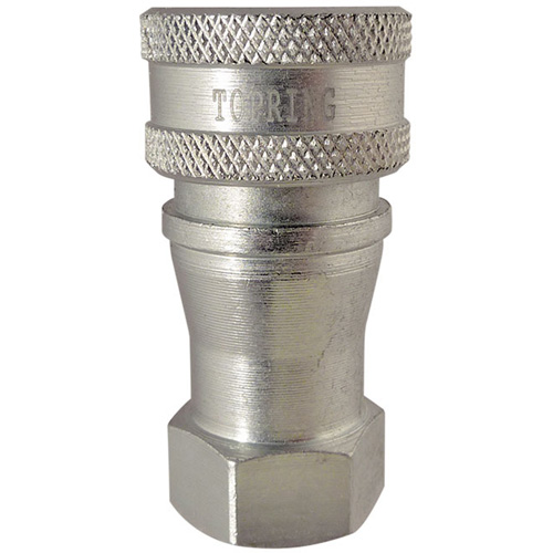 RACCORD HYDRAULIQUE FERMETURE 2 VOIES,3/8NPT,ACI, Laiton/Acier inoxydable Auto Electric Service Ltd.