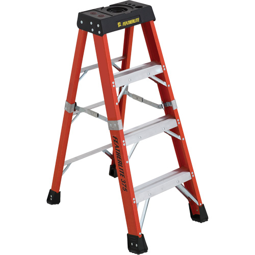 Industrial Extra Heavy-Duty Stepladders (6800 AA Series), 4', Fibreglass, 375 lbs. Capacity, Type 1AA Auto Electric Service Ltd.