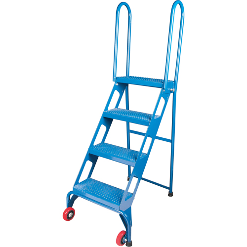 &eacute;chelle pliante portative, 4 marches, Perfor&eacute;, Hauteur 40" Auto Electric Service Ltd.