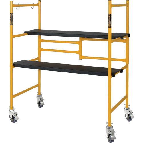 Jobsite Series 4' Basic Mini Scaffold Kit, Steel Frame, 41" D x 45-3/4" H Auto Electric Service Ltd.