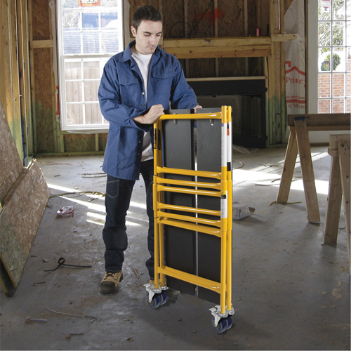 Jobsite Series 4' Basic Mini Scaffold Kit, Steel Frame, 41" D x 45-3/4" H Auto Electric Service Ltd.