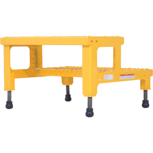 Adjustable Step-Mate Stand, 2 Step(s), 23-13/16" W x 22-7/8" L x 15-1/4" H, 500 lbs. Capacity Auto Electric Service Ltd.