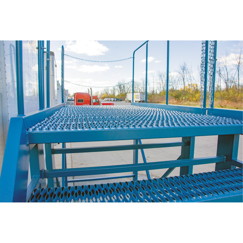 Snow Ladder, Steel, 10 Steps, 99" H, 85-1/2" D, 48" Step, Serrated Auto Electric Service Ltd.