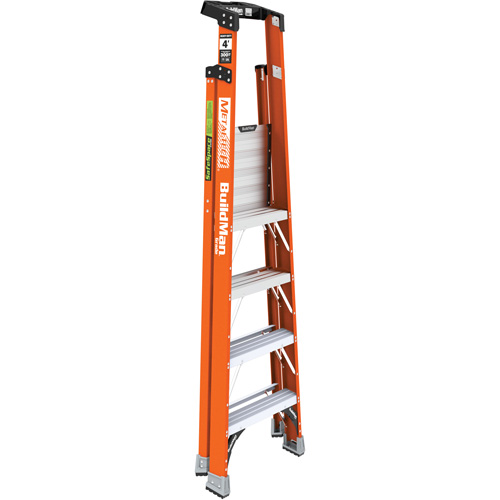 Safespace Platform Step Ladder, 4', 300 lbs. Cap. Auto Electric Service Ltd.