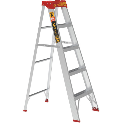 Step Ladder, 5', Aluminum, 200 lbs. Capacity, Type 3 Auto Electric Service Ltd.