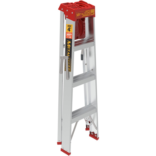 Step Ladder with Paint Tray, 4', Aluminum, 200 lbs. Capacity, Type 3 Auto Electric Service Ltd.