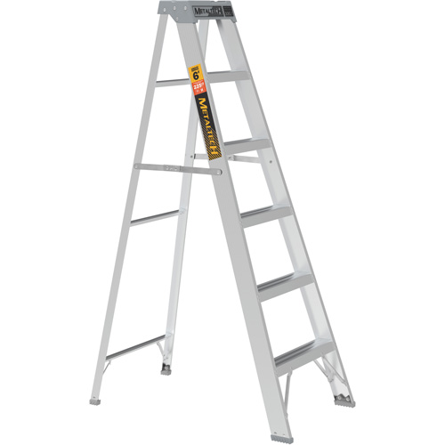 Step Ladder, 6', Aluminum, 225 lbs. Capacity, Type 2 Auto Electric Service Ltd.