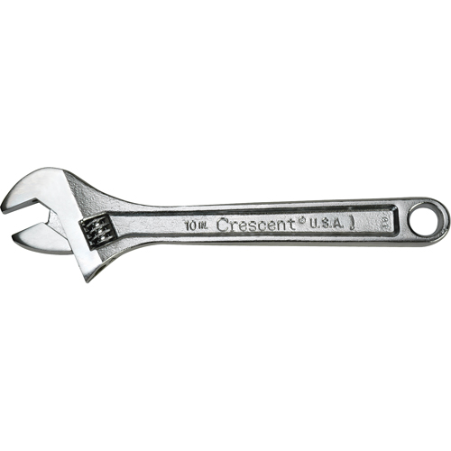 Crescent Adjustable Wrenches, 10" L, 1-5/16" Max Width, Chrome Auto Electric Service Ltd.