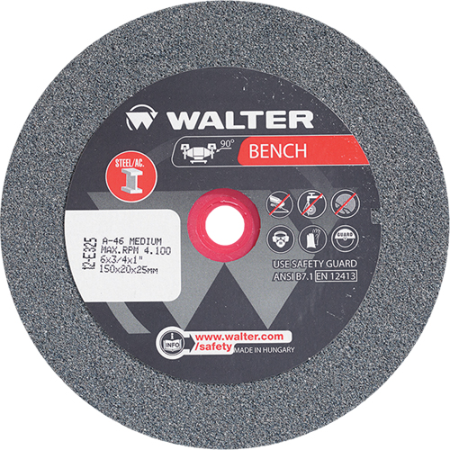 Bench Grinding Wheels, 6" x 3/4", 1" Arbor, 1 Auto Electric Service Ltd.