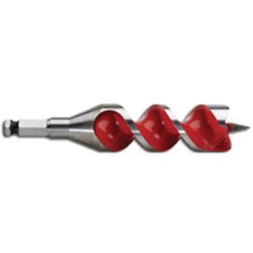 Longue m&egrave;che h&eacute;licoidale pour perceuse, Diam&egrave;tre de 1-1/4, Cannelure 4", Tige 7/16" hexagonal Auto Electric Service Ltd.