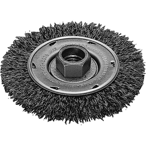 Twist Know Wire Wheel, 4" Dia., 0.02" Fill, 5/8"-11 Arbor, Stainless Steel Auto Electric Service Ltd.