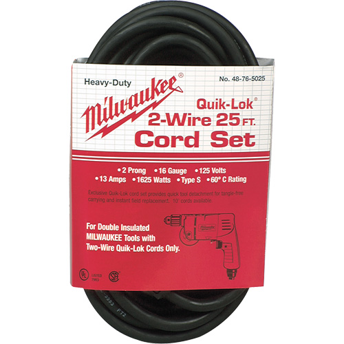 2-Wire Quik-Lok&reg; Cord Auto Electric Service Ltd.