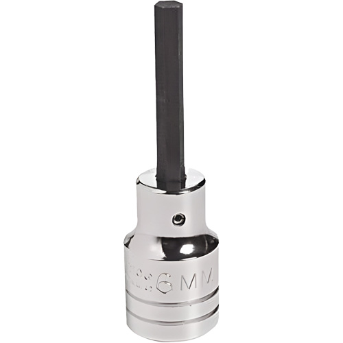 Embout &agrave; ins&eacute;rer, Hexagonale, 18 mm x 4" lo, Prise 1/2" Auto Electric Service Ltd.