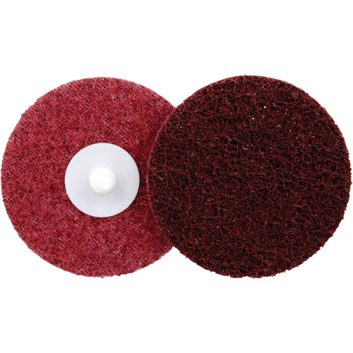 Disque de conditionnement de surface &agrave; remplacement rapide Standard Abrasives, 3" dia., Grain Moyen, Oxyde d'aluminium Auto Electric Service Ltd.