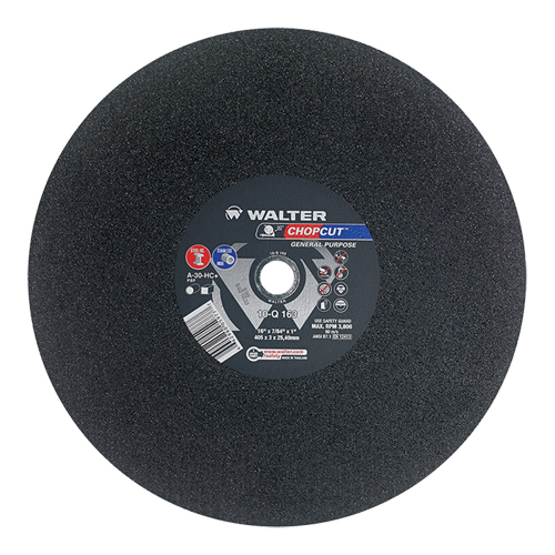 Meules &agrave; tronçonner Chopcut, 16" x 7/8", Arbre de 1", Type 1, Oxyde d'aluminium, 3800 Tr/min Auto Electric Service Ltd.