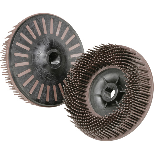 Scotch-Brite Radial Bristle Discs for Right Angle Grinders, Ceramic, 36 Grit, 4-1/2" Dia. Auto Electric Service Ltd.